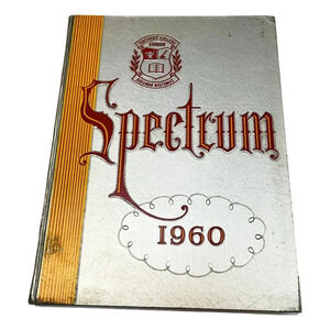 Spectrum Yearbook London Teachers  College 1960 London Ontario Canada
